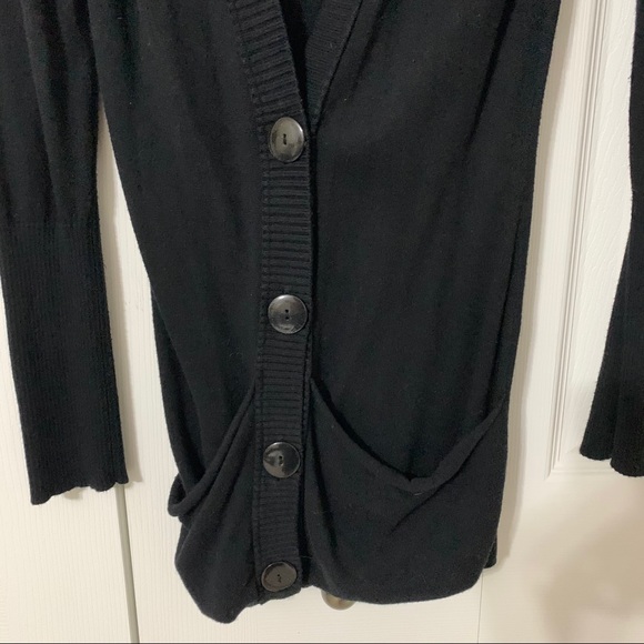 2/$30 Long black cardigan - Picture 4 of 6